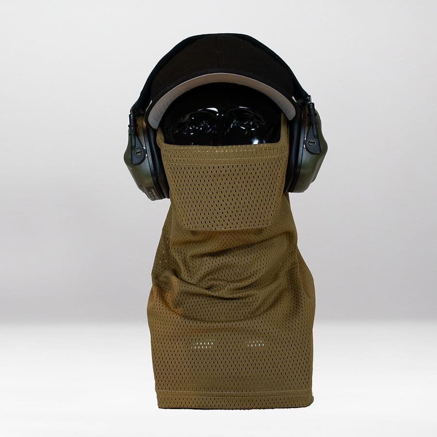 Coyote Brown Face Protection Snood – MK3