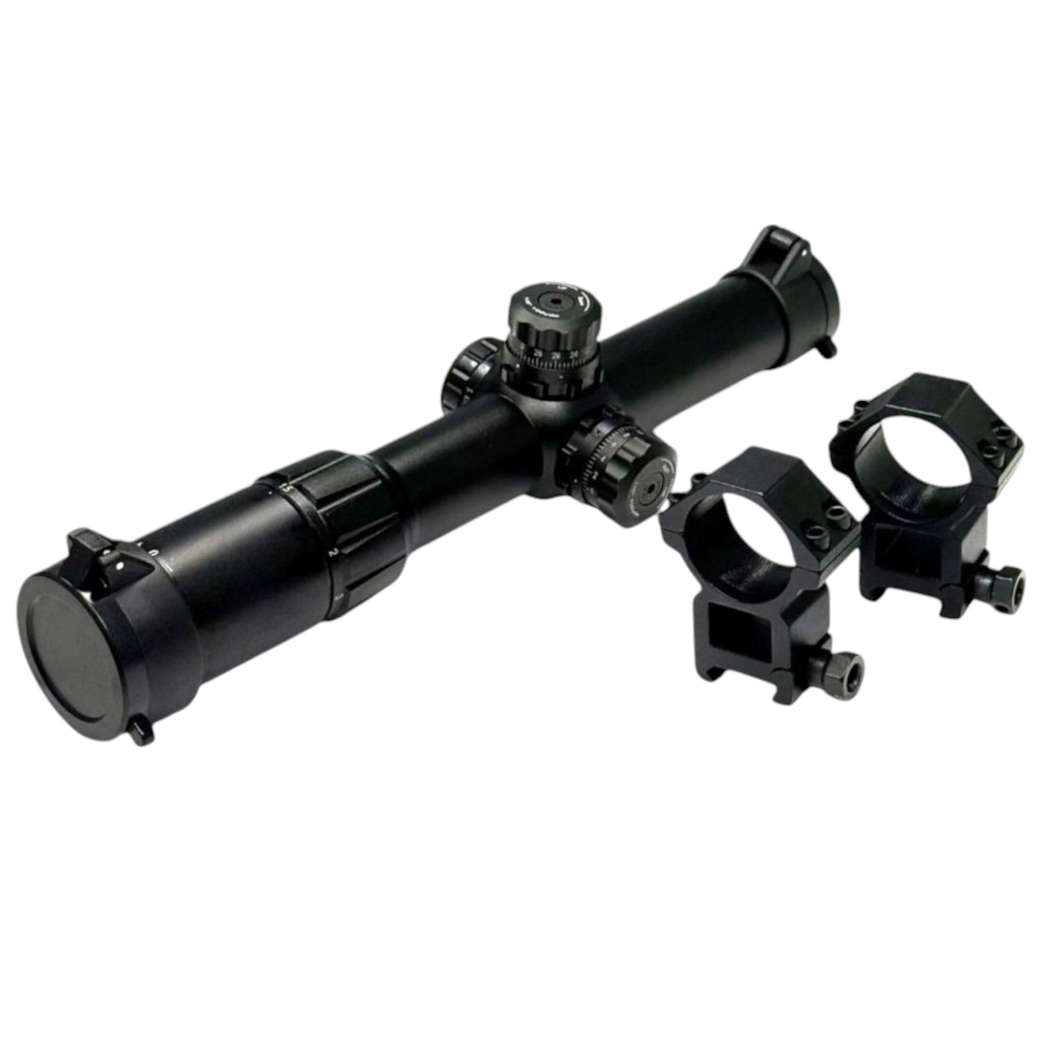 1.5-6X24E illuminated Red/ Rifle Scope