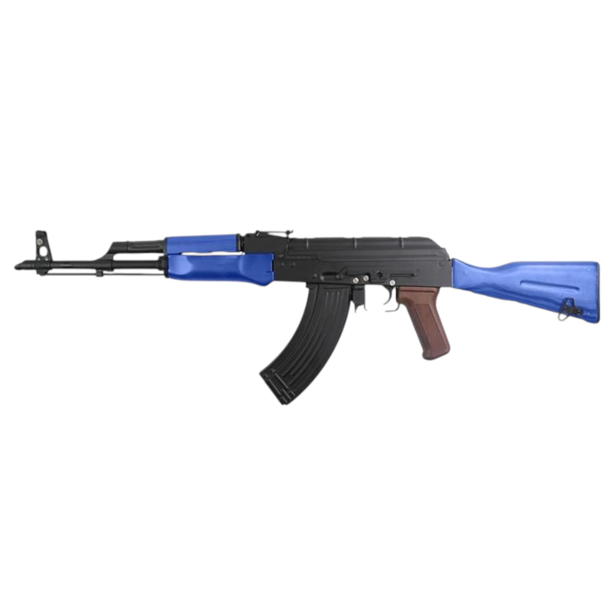 AK (Wooden Handguard and Stock – Metal Body – BLUE – 001B)