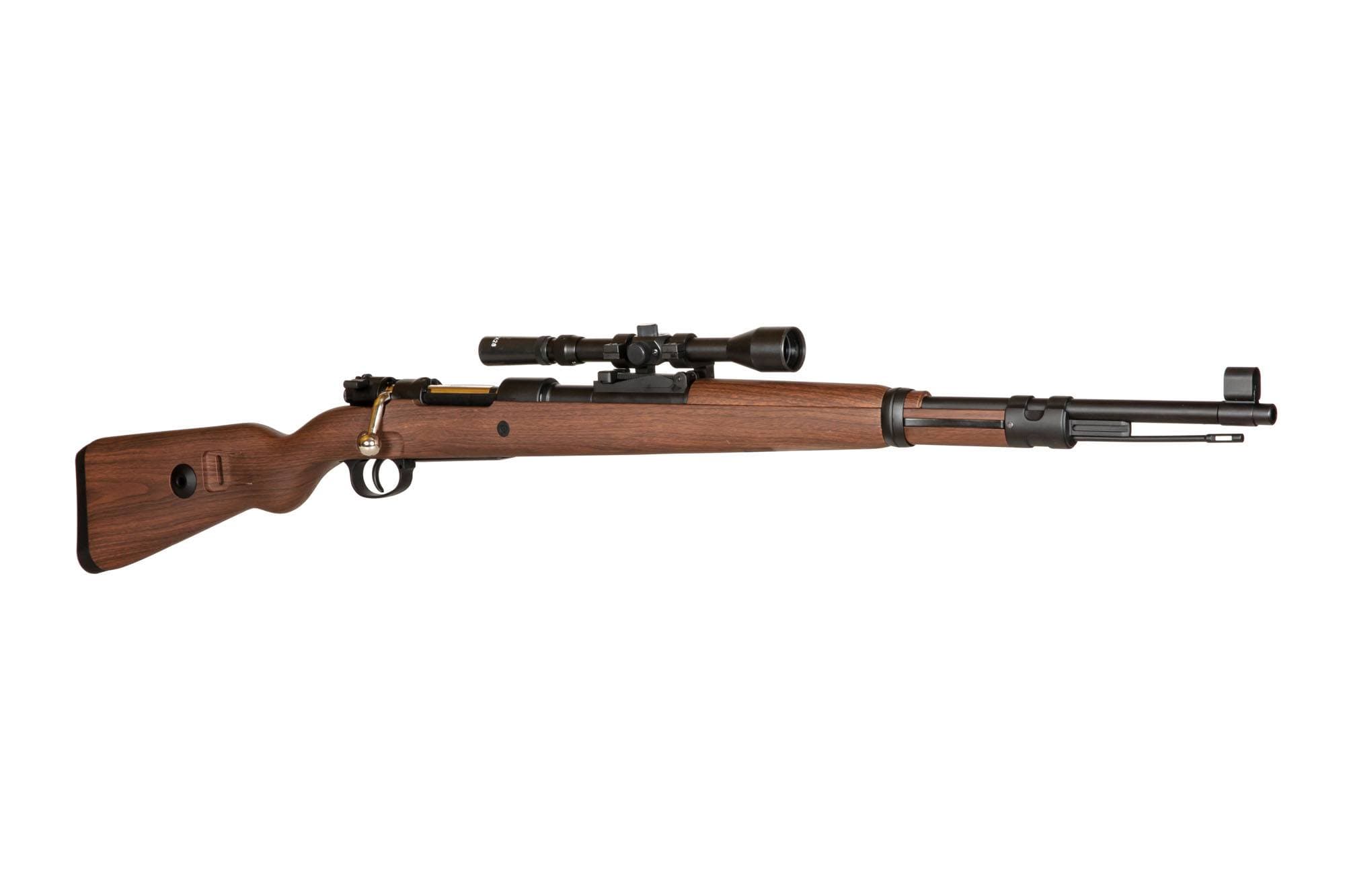 Kar98k Rifle Replica (Spring Powered) with optics — image 3