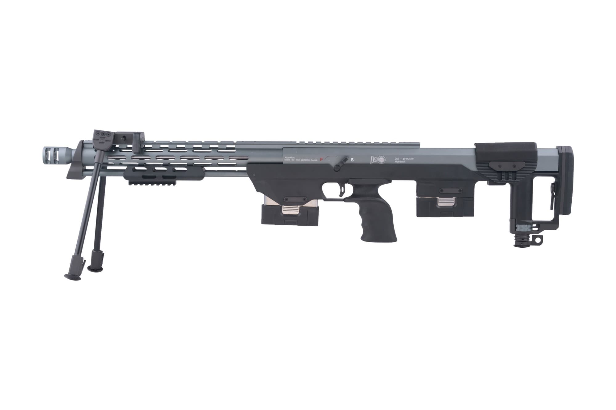 Sniper Rifle Replica – Silver — image 3