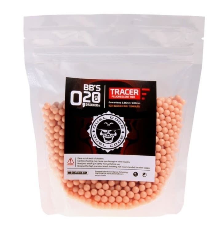 Code 0.20g Tracer BB's (Red – 2500 Rounds)