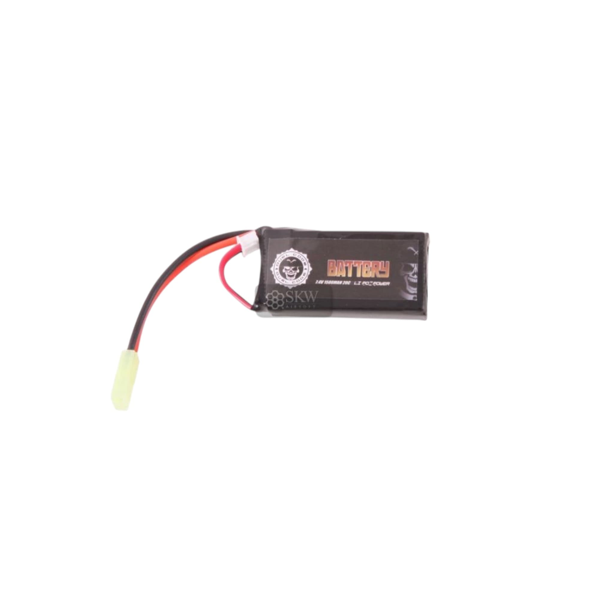 Code 7.4v 1500 MaH 25C Lipo Battery