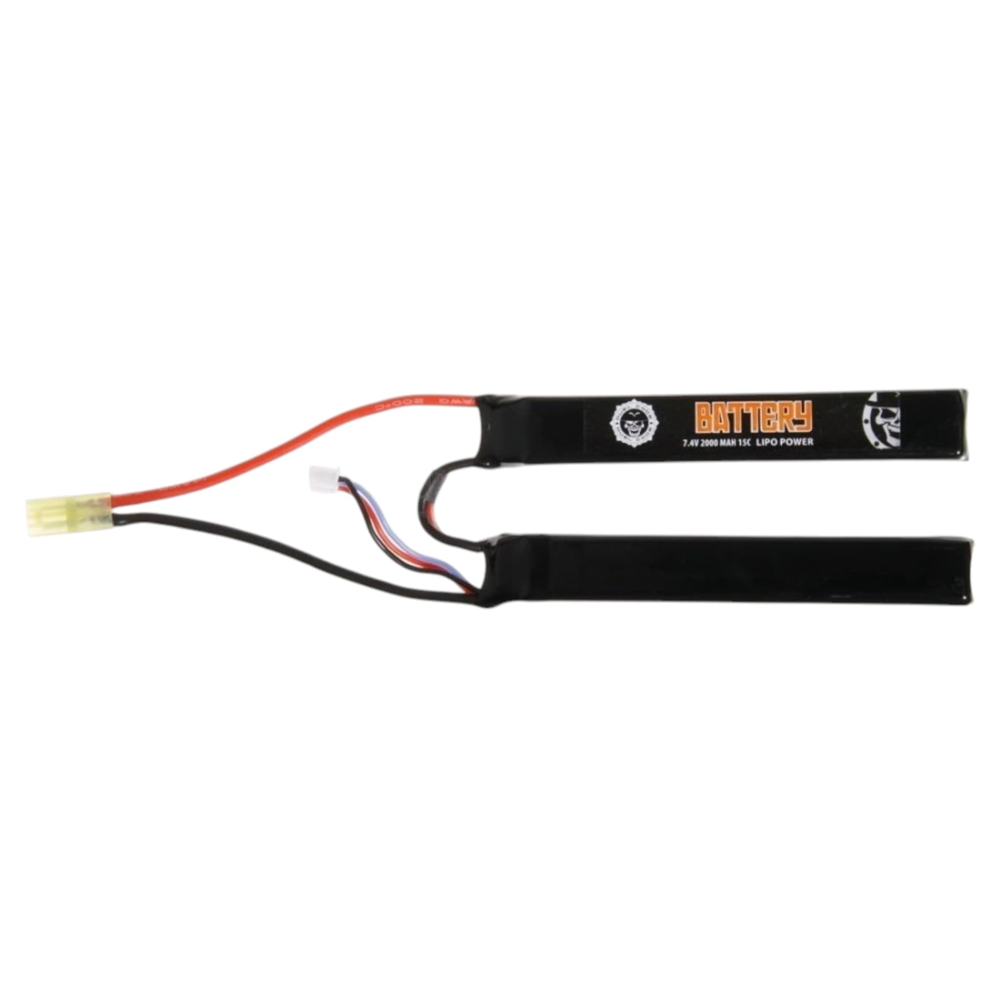 Code 7.4v 2000 mAh 15c LiPo (Split Battery)