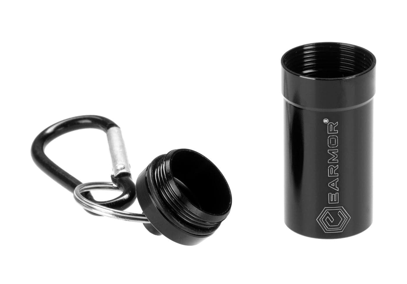Earplugs Container Alloy Carbina