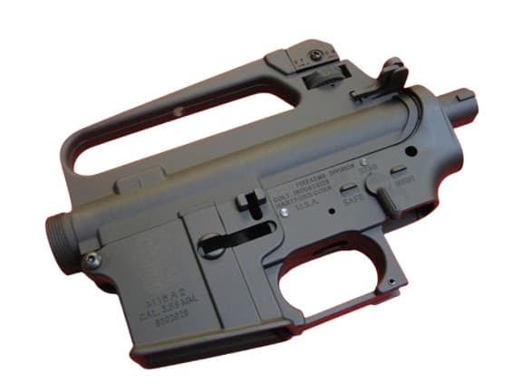 AEG M16A2 Metal Receiver M16A2 Colt CNC logo Marui Compatible
