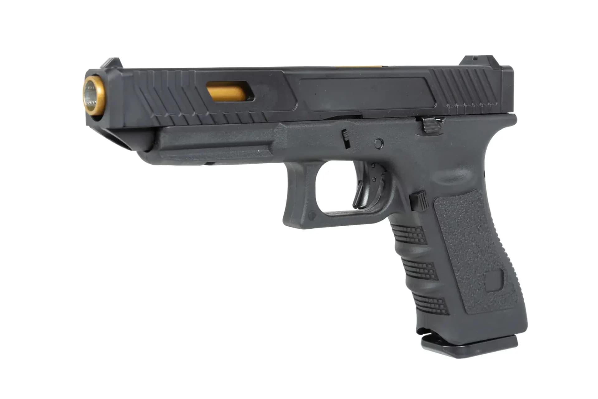 Airsoft EU34 TTi Gold Barrel GBB Airsoft Pistol — image 2
