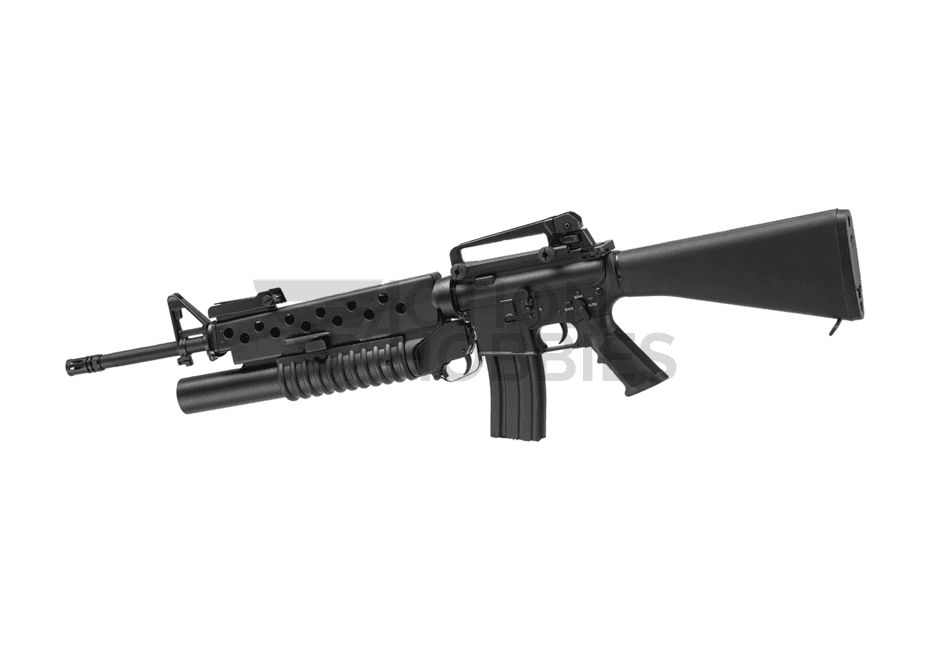 M16 A3 QR 1.0 EGV AEG Metal Body + Grenade Launcher
