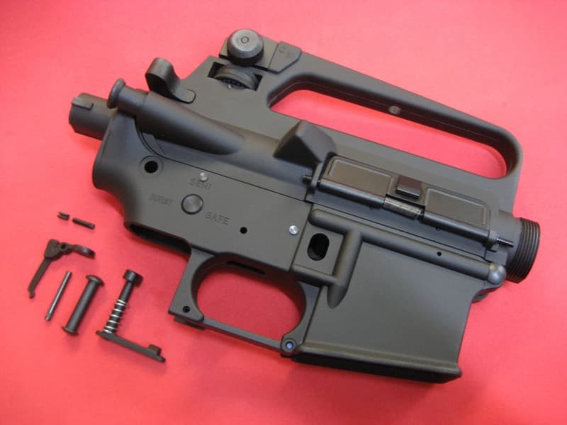 M16A2 Metal Receiver M16A2 CNC Logo Marui Compatible