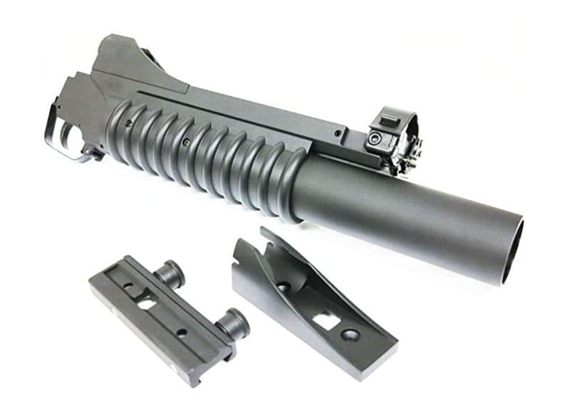 M203 Long Airsoft Grenade Launcher – 3 Mounting Options