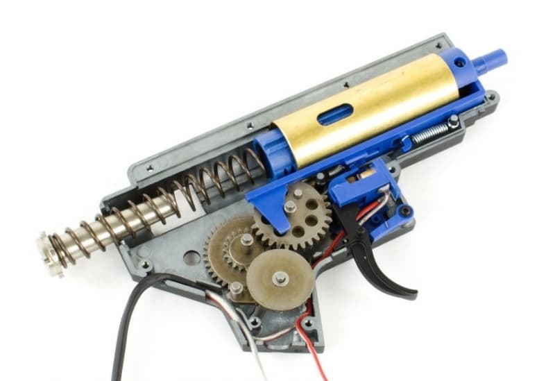QD 8mm V2 Complete Gearbox CNC Gears Rear Wired QD v2.0 — image 2