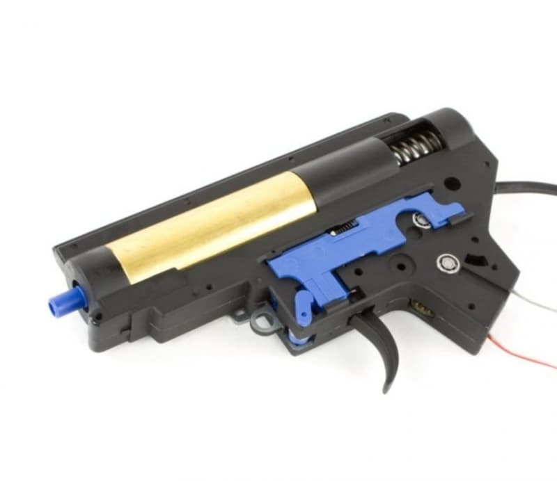 QD 8mm V2 Complete Gearbox CNC Gears Rear Wired QD v2.0