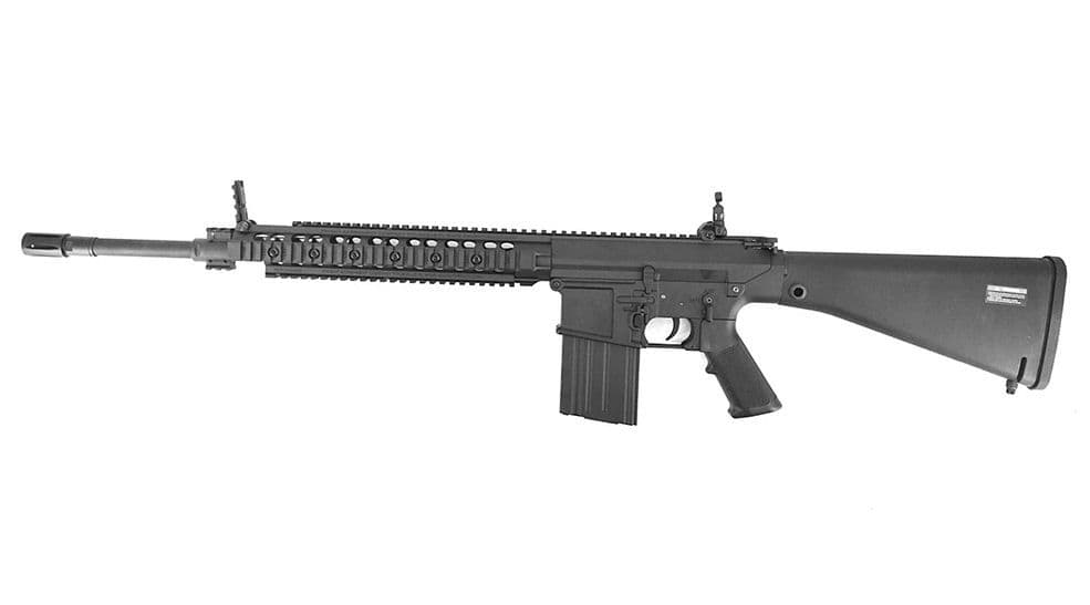 SR25 M110 12.5 inch Stoner logo Airsoft Rifle