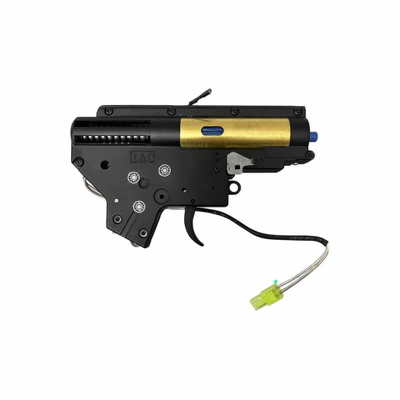 V2 QD Gearbox Complete with 8mm Bearings (Rear Wired)