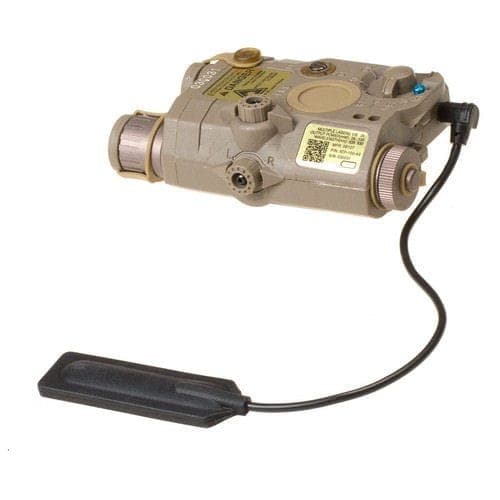 CON LASER ROSSO E TORCIA LED 250L – DARK EARTH