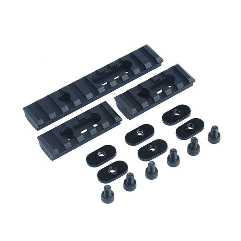 MOE Airsoft Rifle Rail Set Pack of 3 EX225