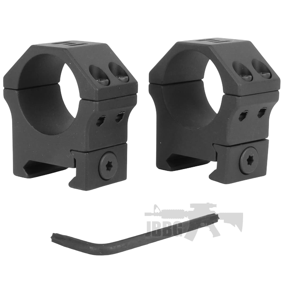 Optics XT Scope Mounts – 1 Inch Low – Picatinny 209116