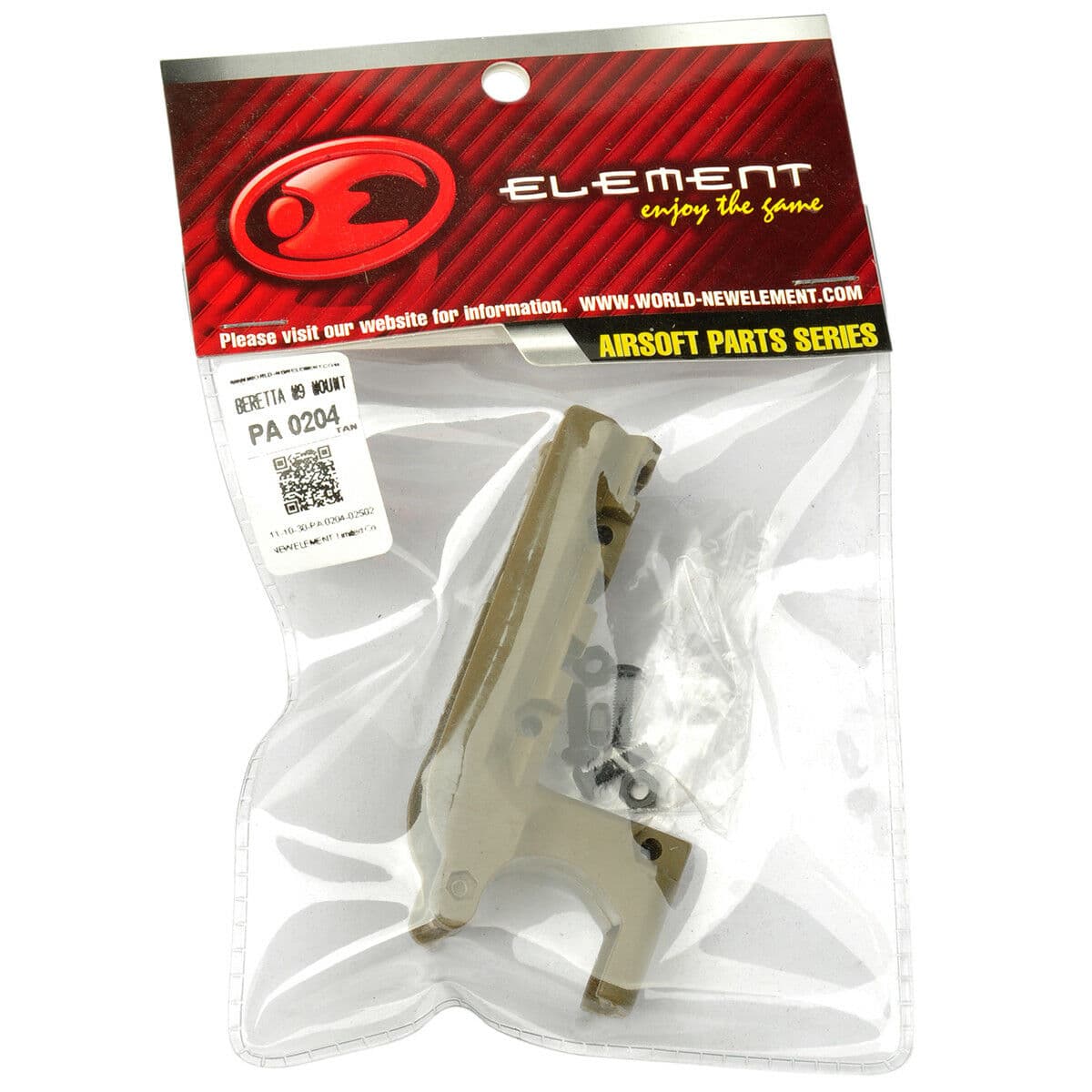 Pistol Under Rail Mount M9 Dark Earth