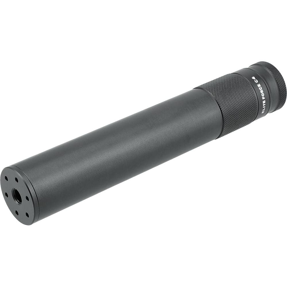 C4 Mock Airsoft Suppressor 200mm 14mm CCW