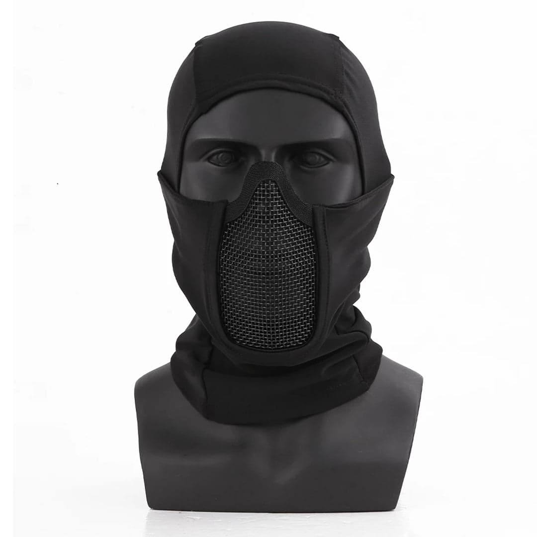 Tactical Shadow Warrior Hood Balaclava with Mesh Face Mask — image 2