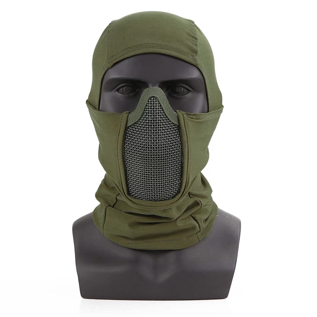 Tactical Shadow Warrior Hood Balaclava with Mesh Face Mask — image 3