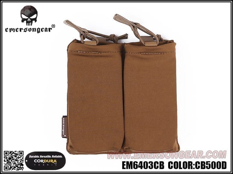 Double mag pouch for Frame Plate Carrier - Coyote brown
