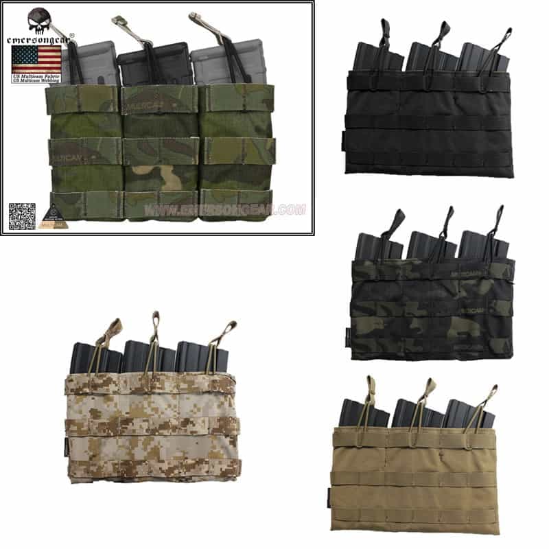 Double 5.56 Open Top Magazine Pouch