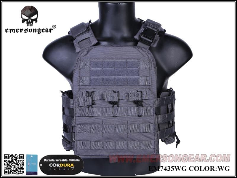 Navy Cage Style Tactical Vest - Wolf