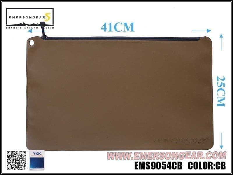 Waterproof Hot Pressing Pocket (41x25cm) - Coyote B