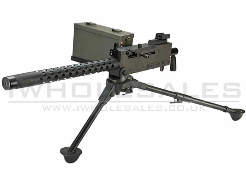 M1919 WWII American Auto. Squad Support Weapon Airsoft AEG with Tripod