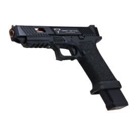 x TTI 34 Series Custom Combat Master Slide with OMEGA Frame pistol