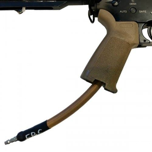 IGL type S&F hose for HPA system - male QD + 1/8NPT - 20cm