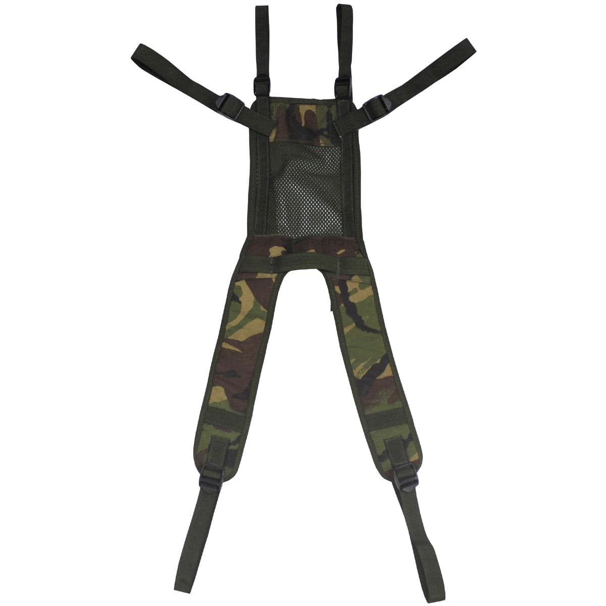 British Suspender Webbing Yoke PLCE DPM Camo