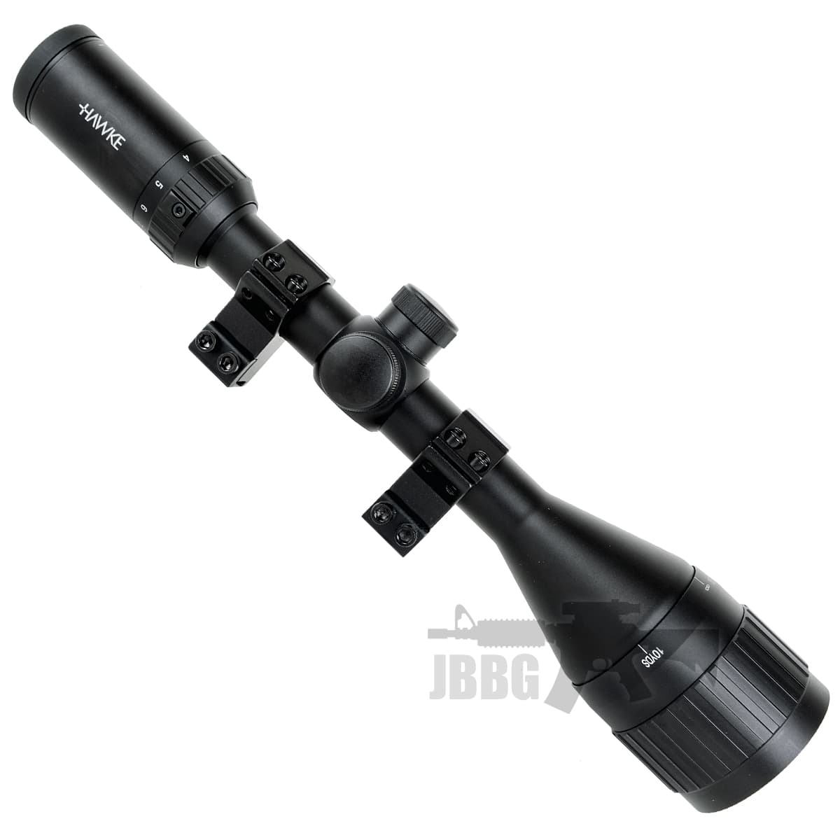 Mount 3-12×50 AO IR (Mil Dot) Hawke Scope with Mounts U — image 3
