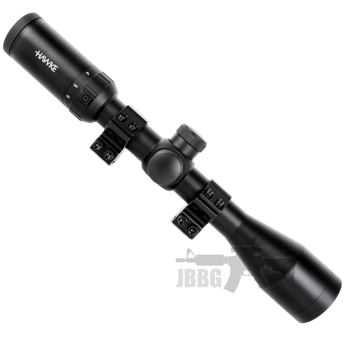 Mount 3-9×40 (Mil Dot) Hawke Scope with Mounts U — image 3