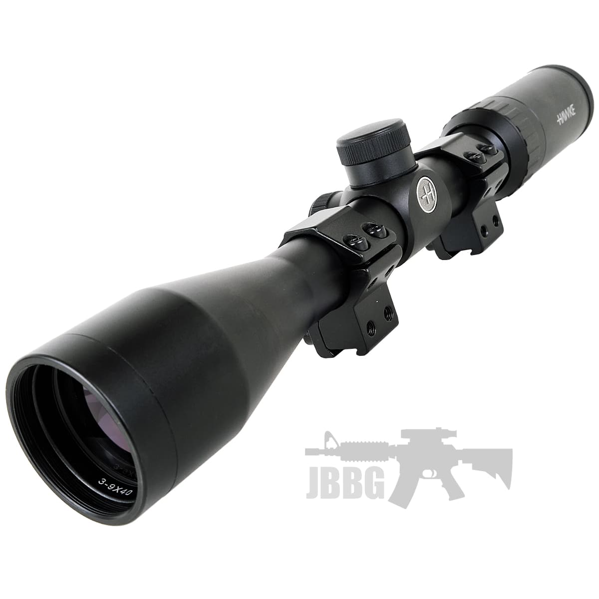 Mount 3-9×40 (Mil Dot) Hawke Scope with Mounts U