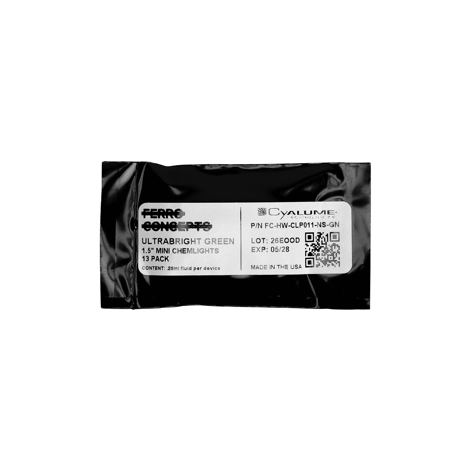 Cyalume Ultrabright 1.5" Chemlights - 13 Pack