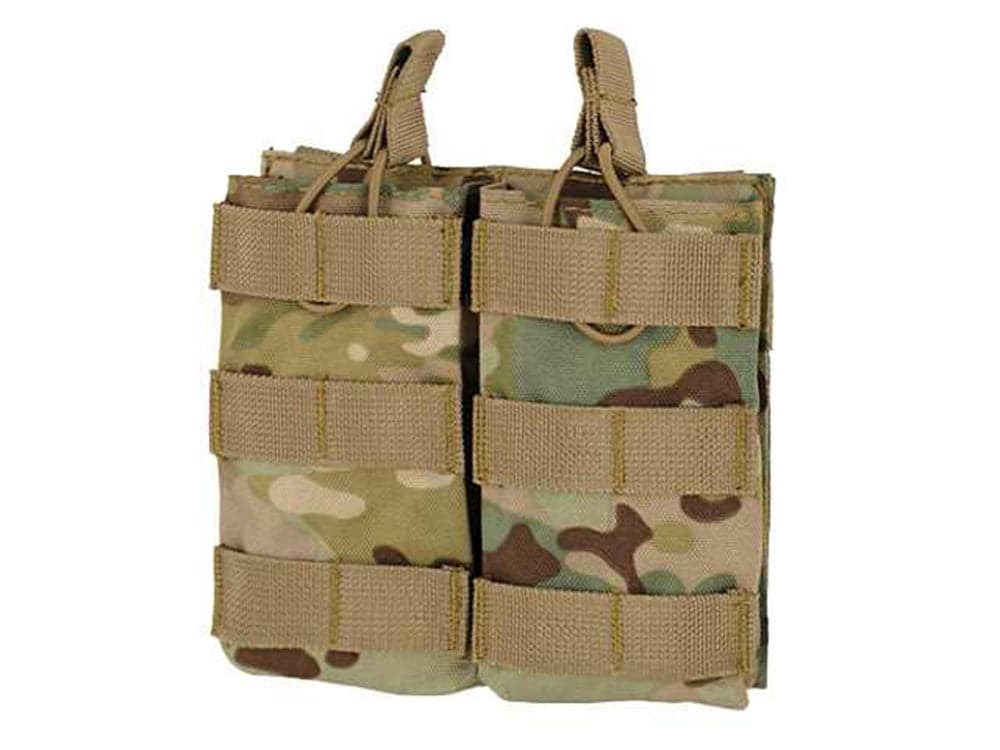 8 Fields Airsoft QR Double Magazine Pouch Open Top M4 Series — image 3