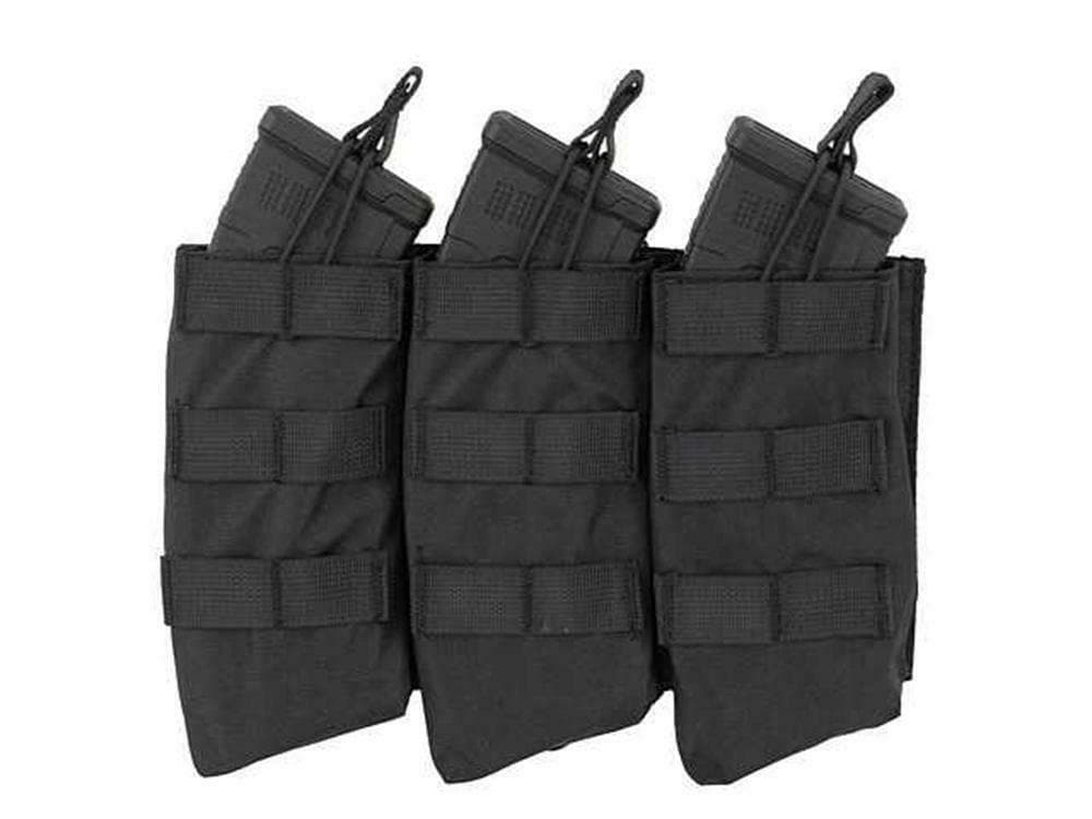 8 Fields Open Top Triple Airsoft Magazine Pouch AK Series Molle — image 2