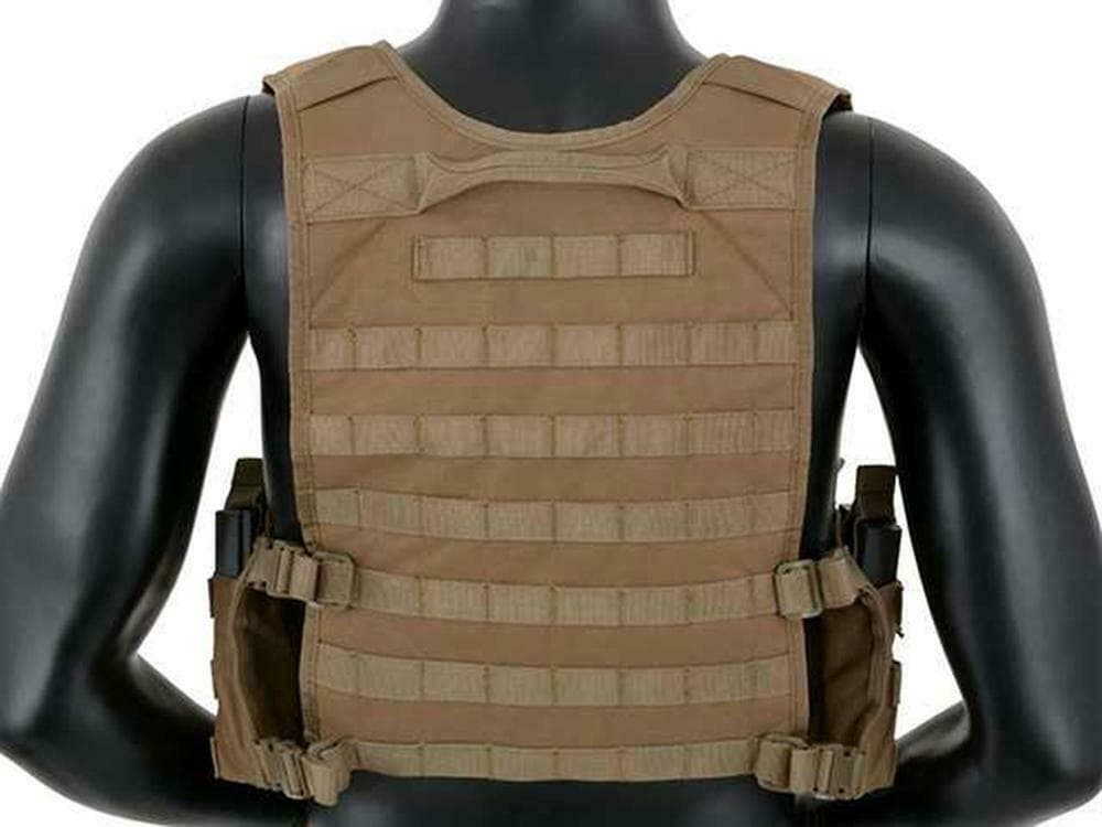 8 Fields Rifleman Airsoft Molle Chest Rig Vest Harness Coyote — image 2