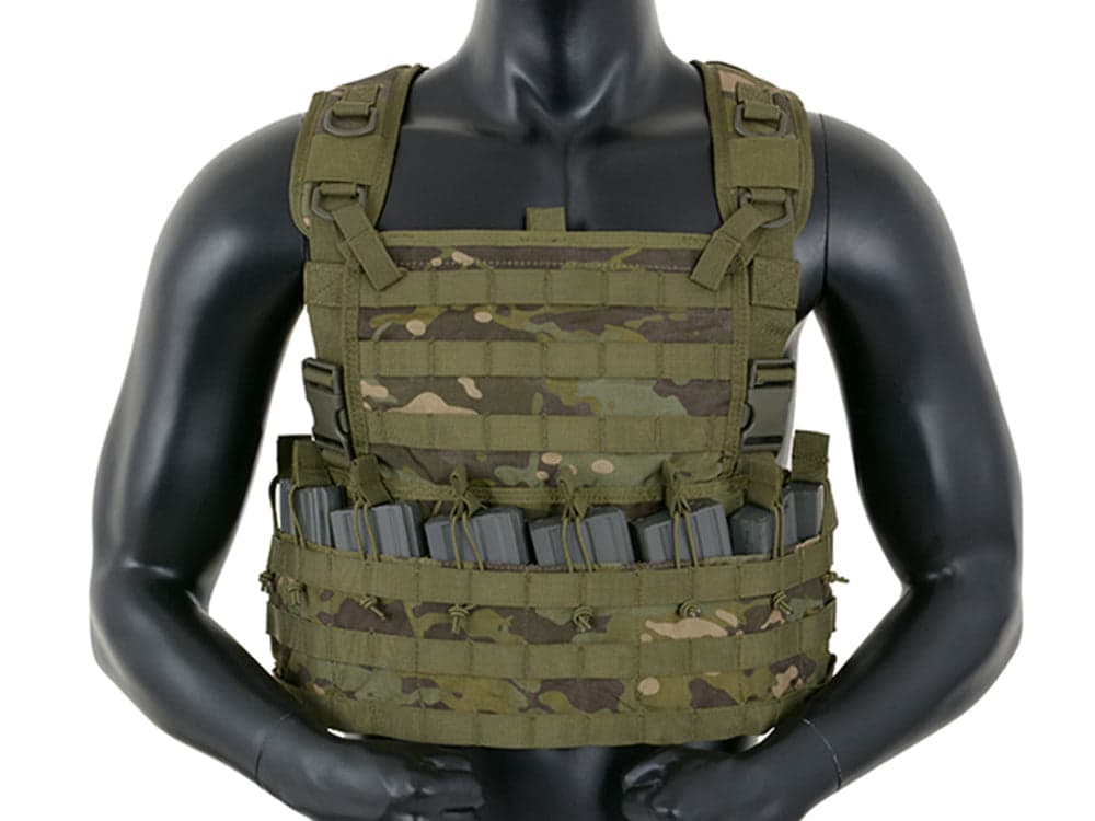 8 Fields Rifleman Molle Chest Rig Harness Vest Multi Tropic