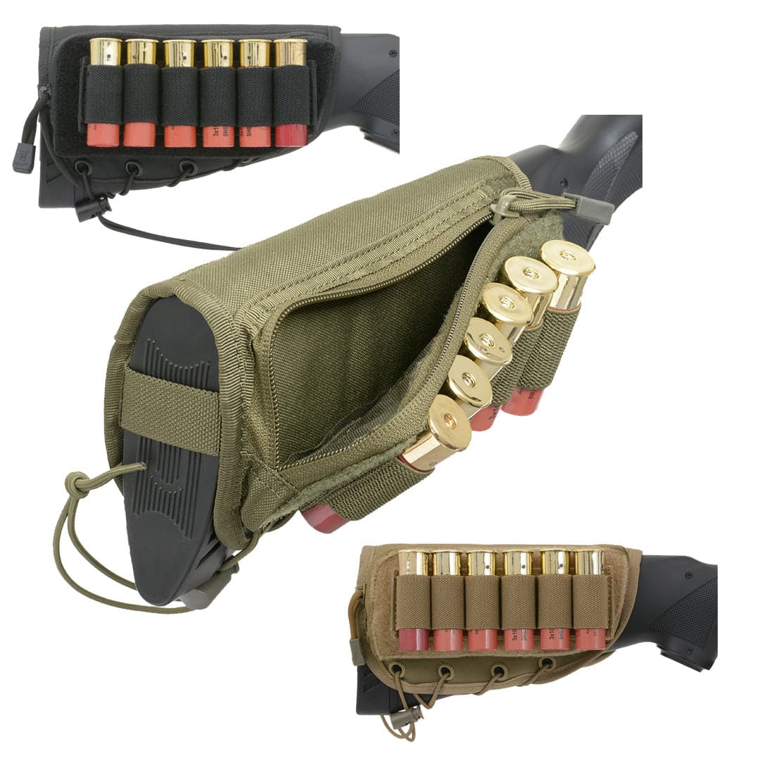 Rifle Shotgun Stock Pouch Pack