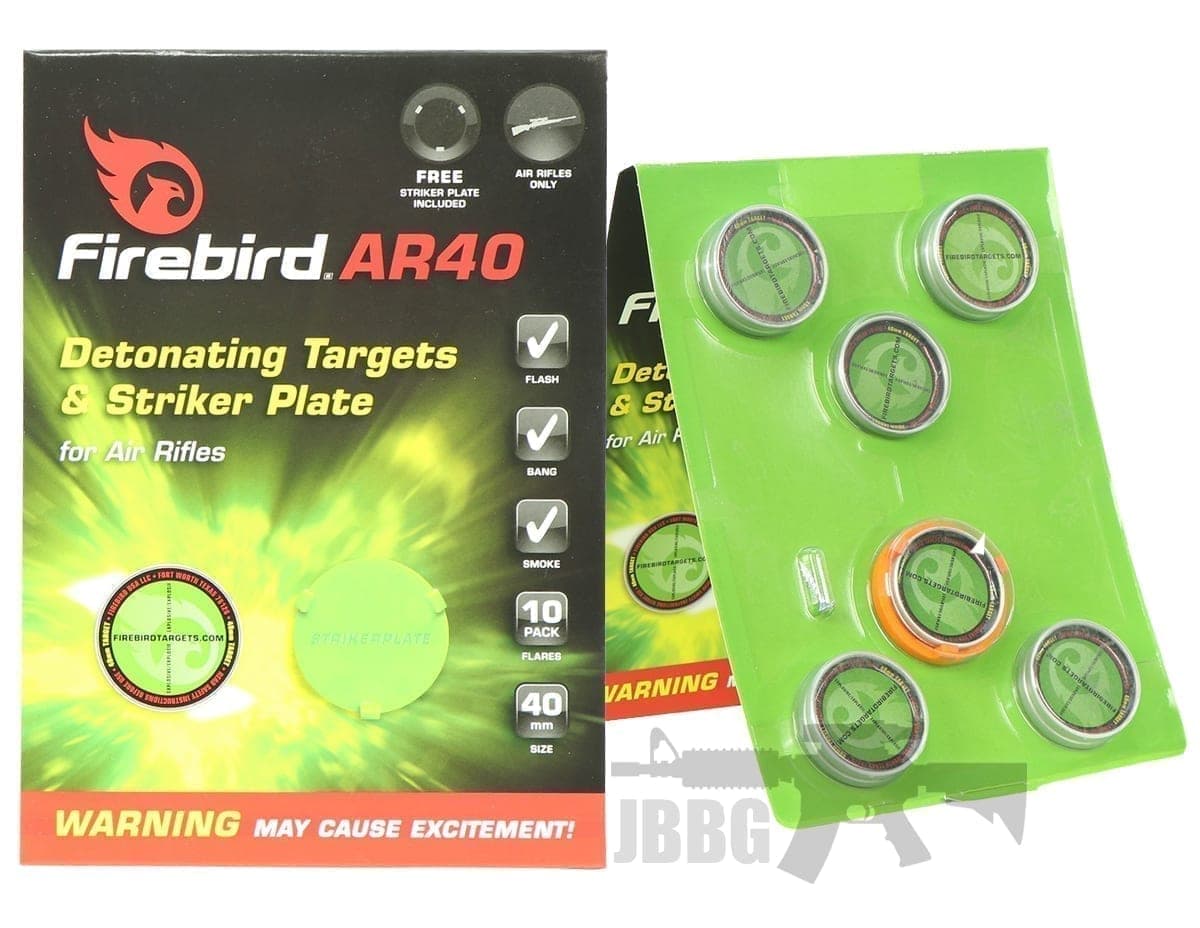 AR 40 Targets Blister Card of 10