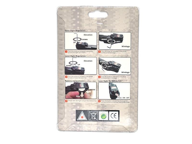 17 Series Rear Sight (Replacement) Laser Mount (F5014) — image 2