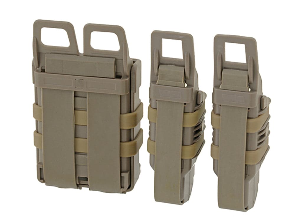 Polymer Fast Speed Rifle & Pistol Combi Molle Magazine Pouch — image 3