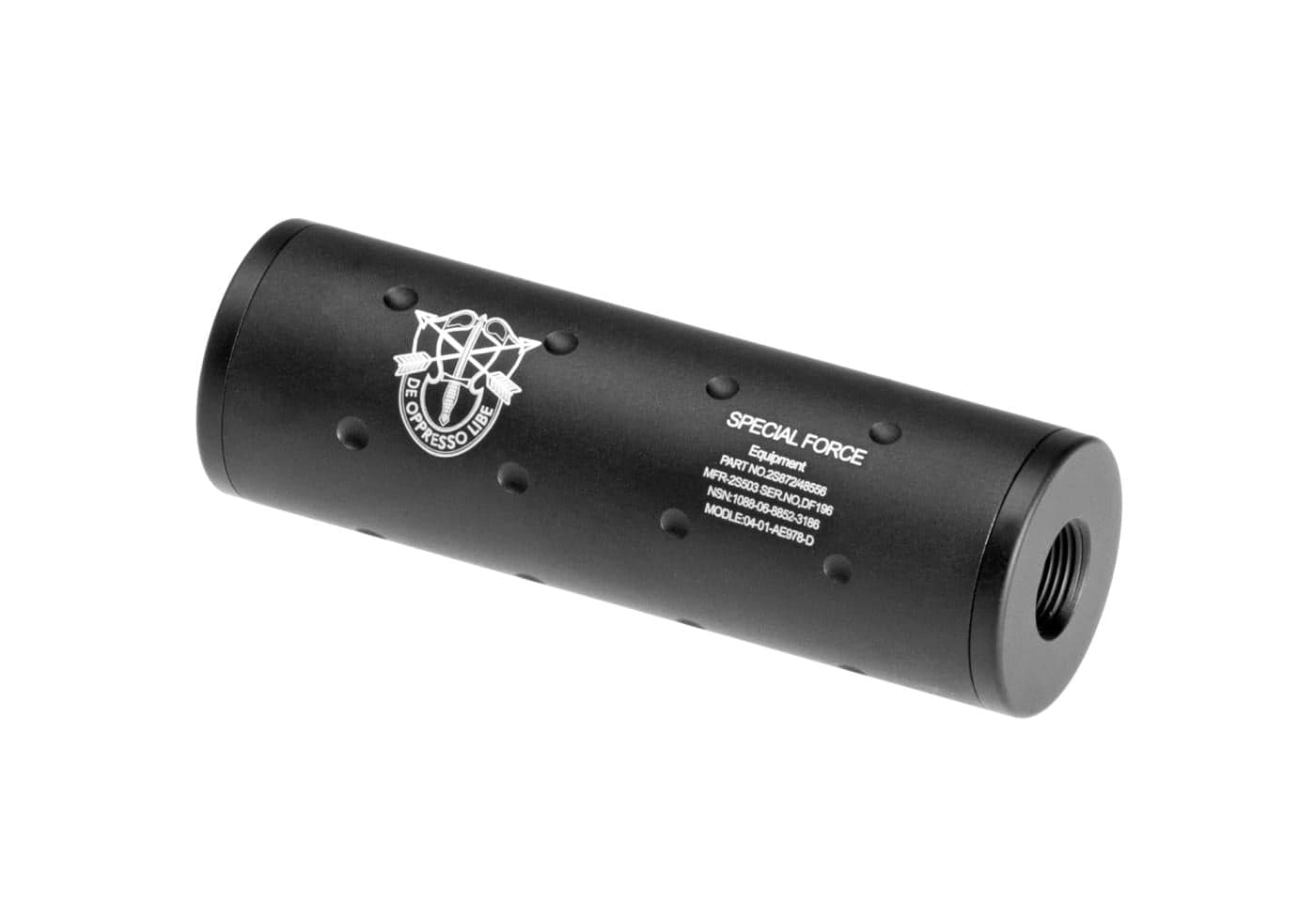 Special Forces Logo Airsoft Silencer 107mm