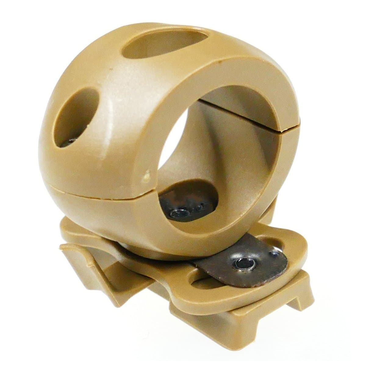 Tactical Helmet Accessory Mount 25mm Coyote