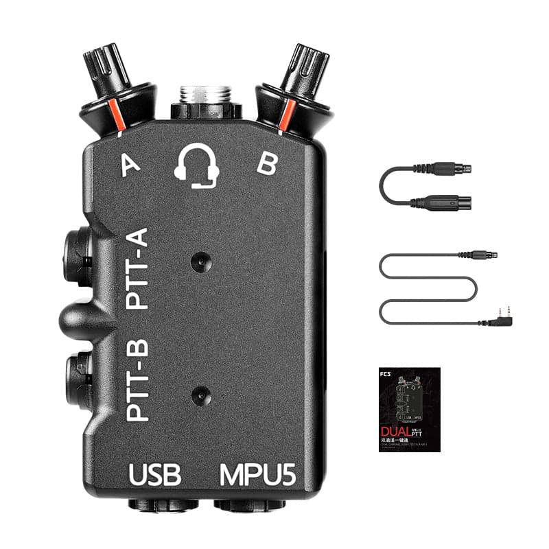 FCS Dual Channel Push to Talk MKII