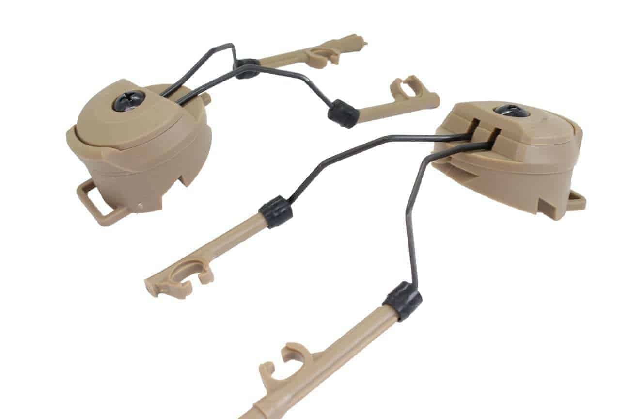 PT Headset and Helmet Rail Adapter Set