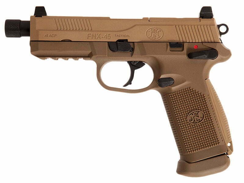 Herstal FNX-45 Tactical Gas Blowback Pistol (Cybergun – 200503)